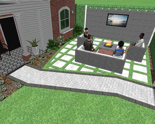 3d landscape design