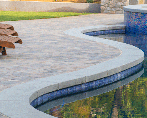 Interlocking Paver Pool Deck